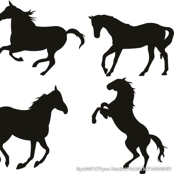 四匹黑马