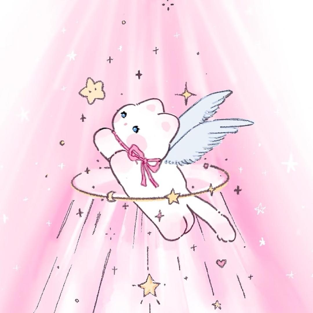 凯蒂猫连衣裙里的粉色钻石无敌炫酷小发卡