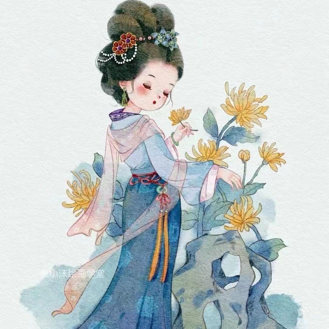 微笑面对生活。