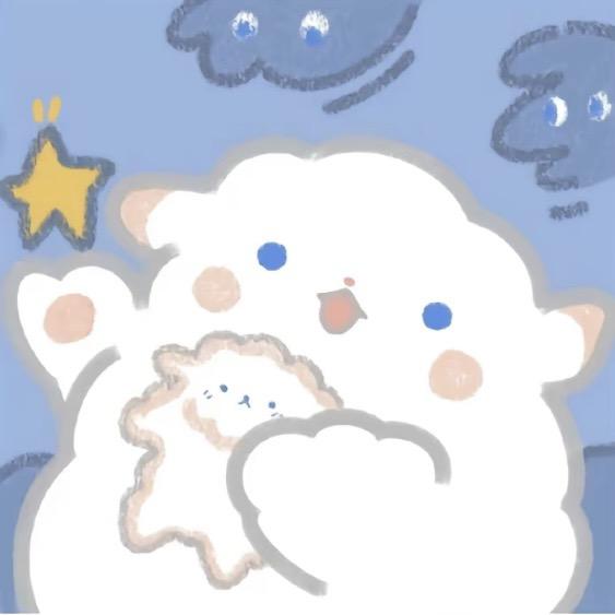 小羊又困了