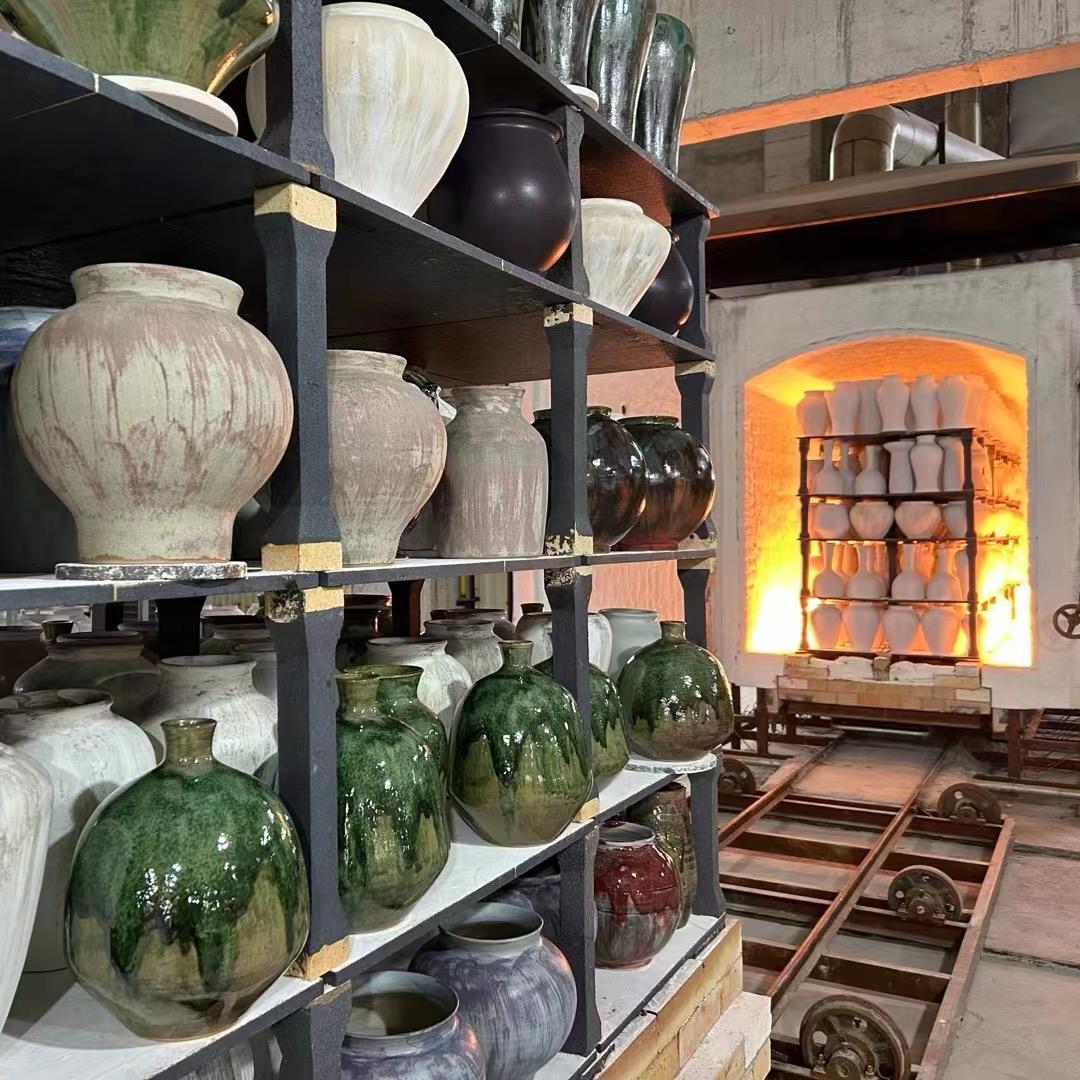 景德镇陶花盛花器工厂供应链