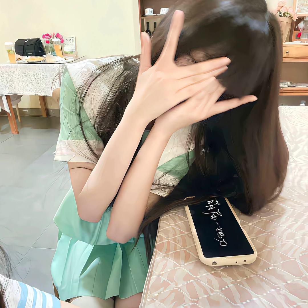 我就笑笑.