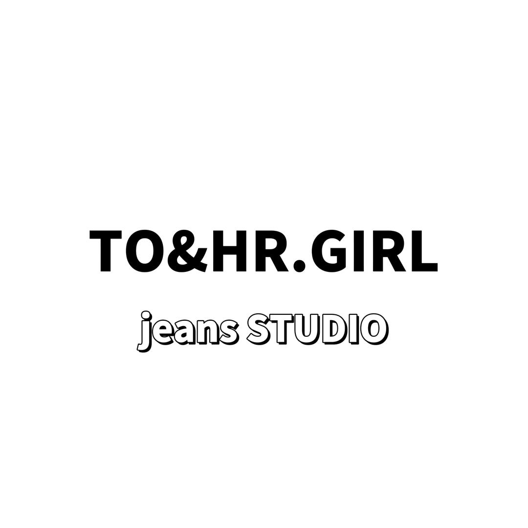 TOHR GIRL jeans