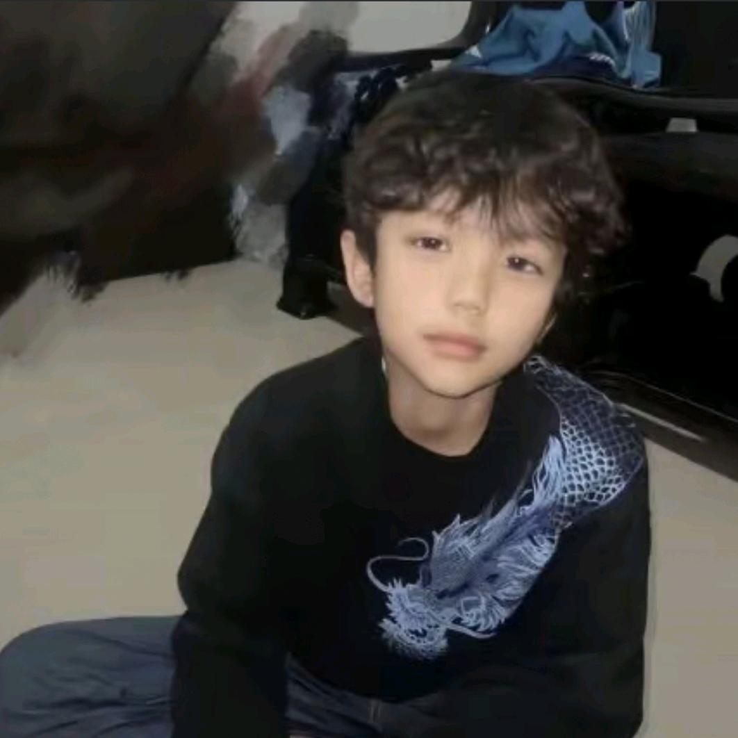 西伯利亚孤独的狼
