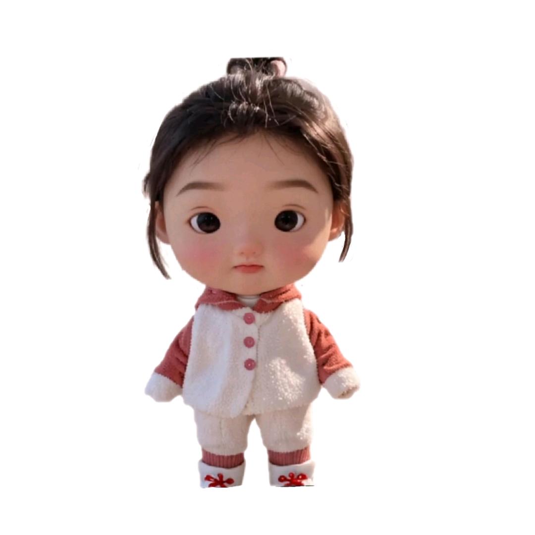 爱玩手机的草莓熊