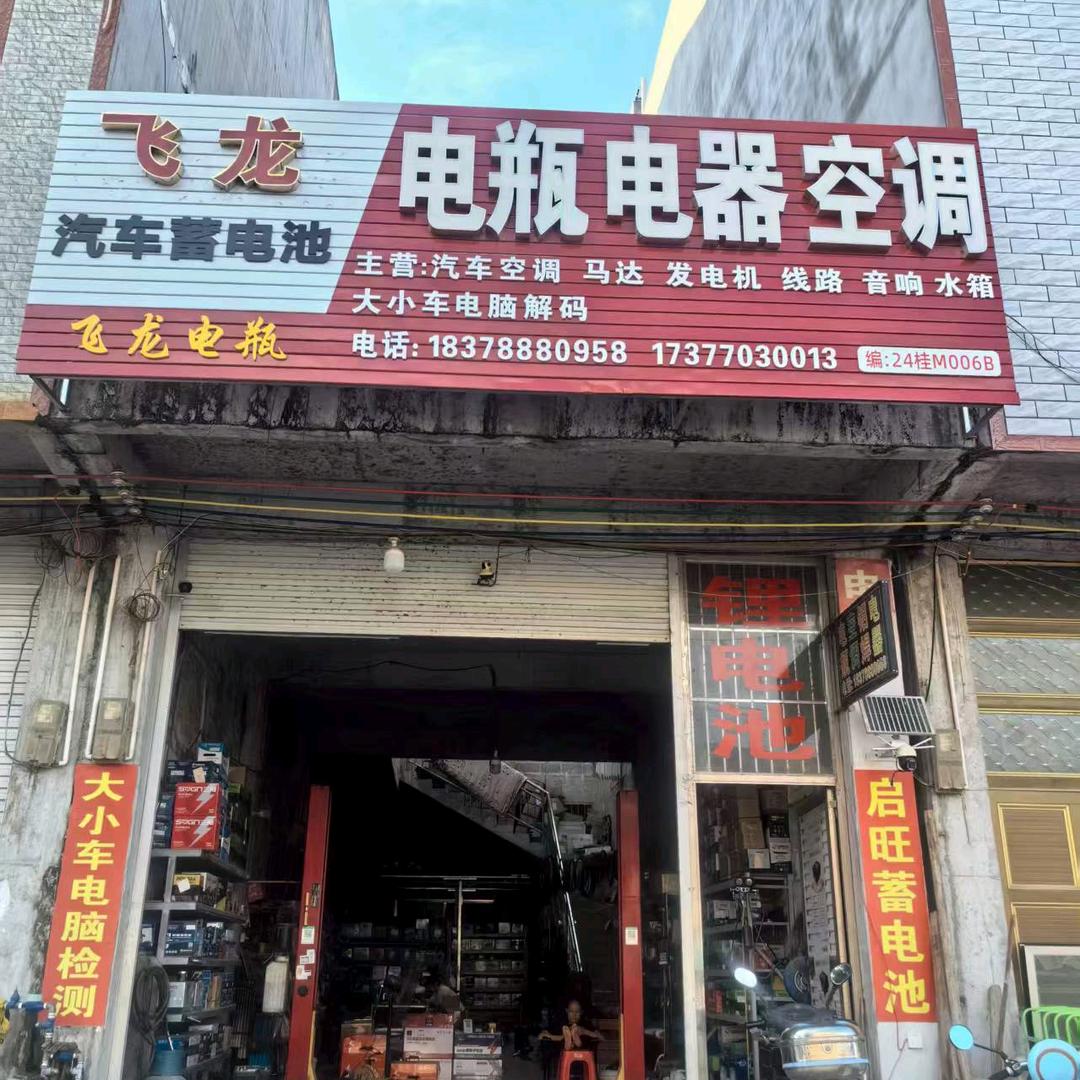 都安飞龙电瓶电器空调店