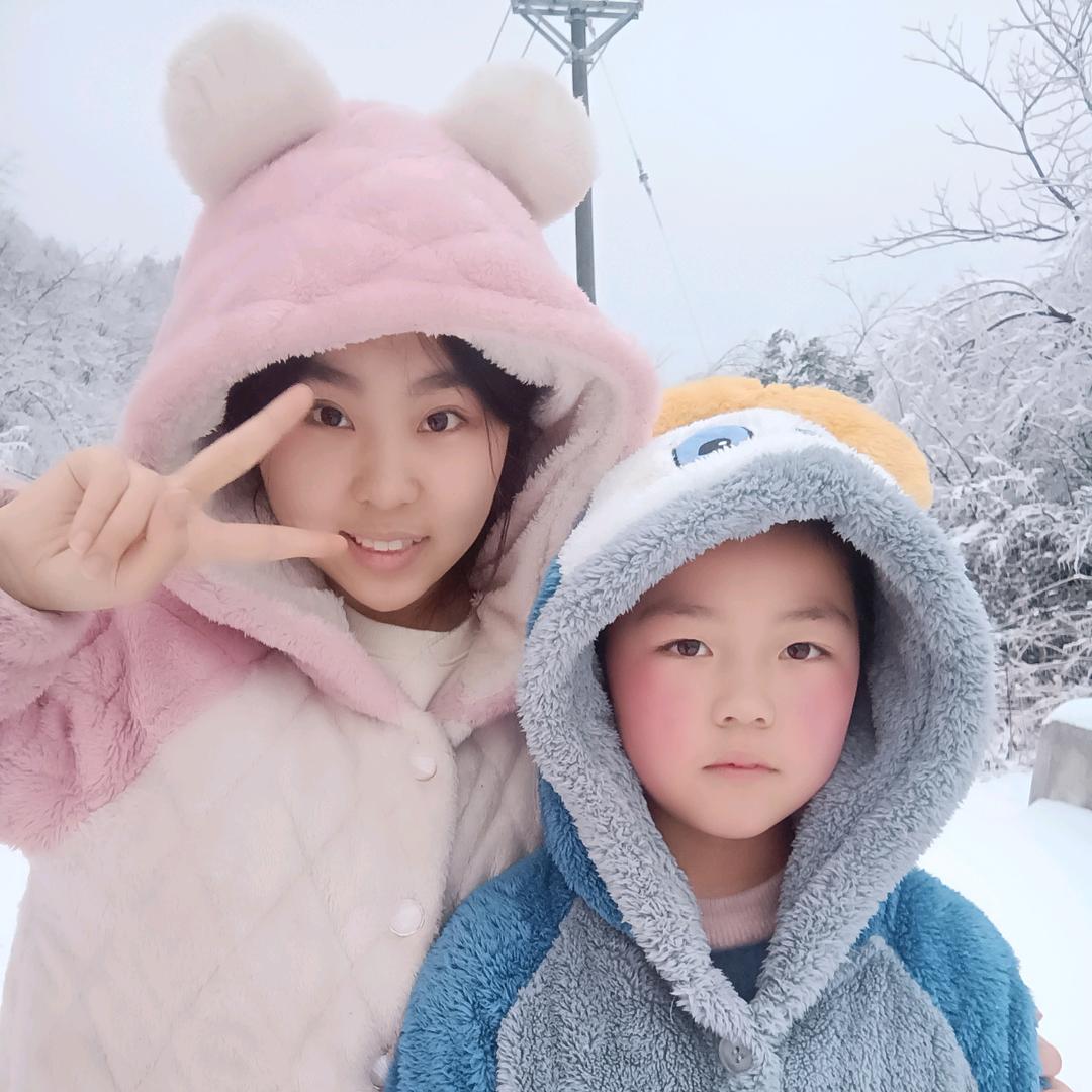 落雪听梅