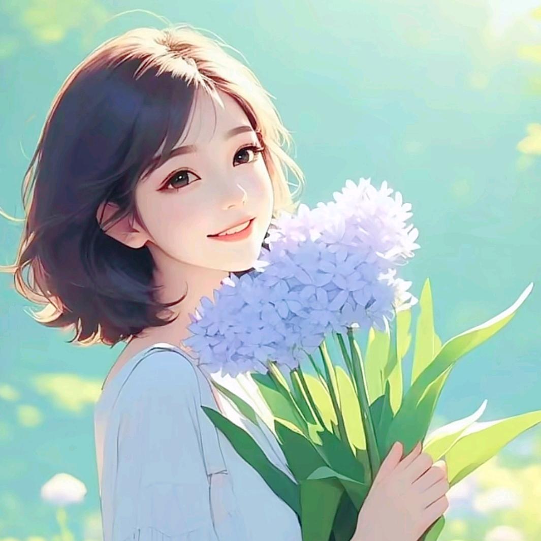 开心。