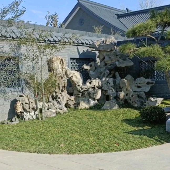 有间小院庭院景观(造山 建池)