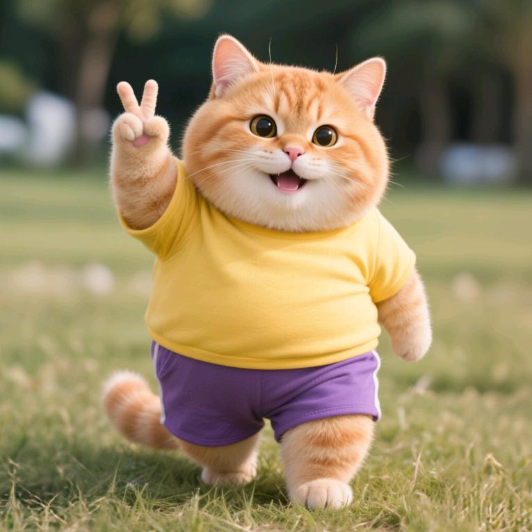 小胖橘的生活日常