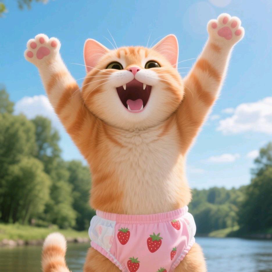 调皮橘猫