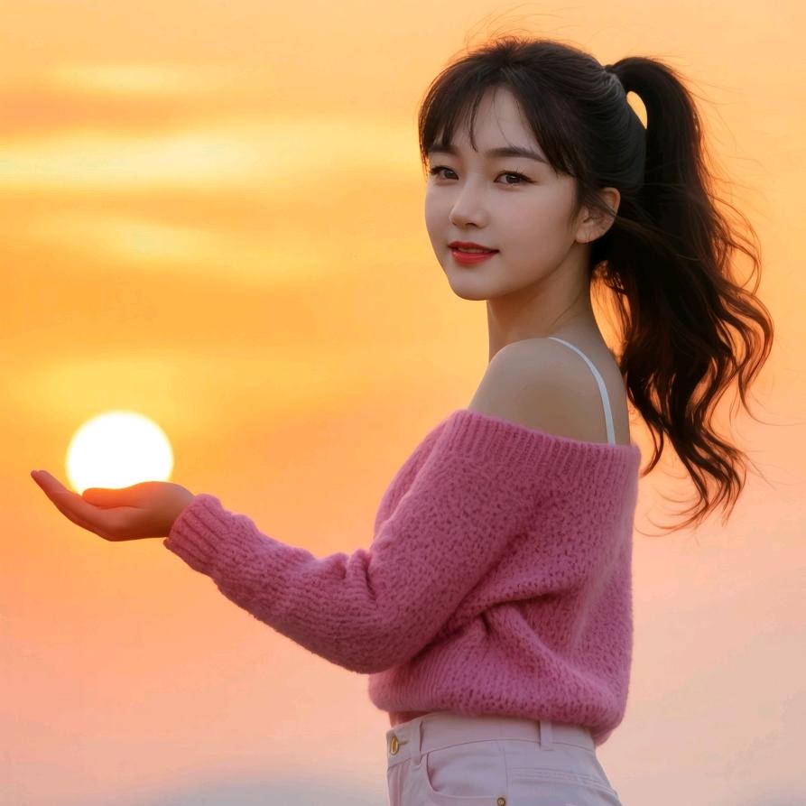 空中云朵