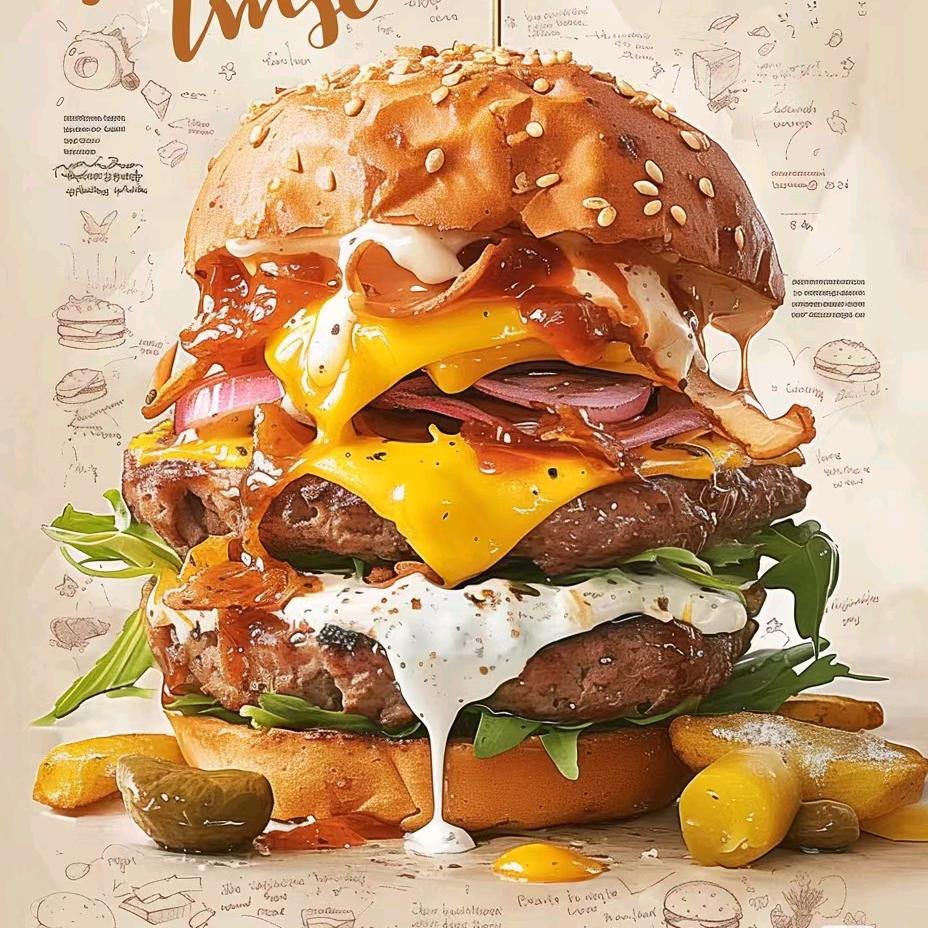 黄埠超级美式汉堡