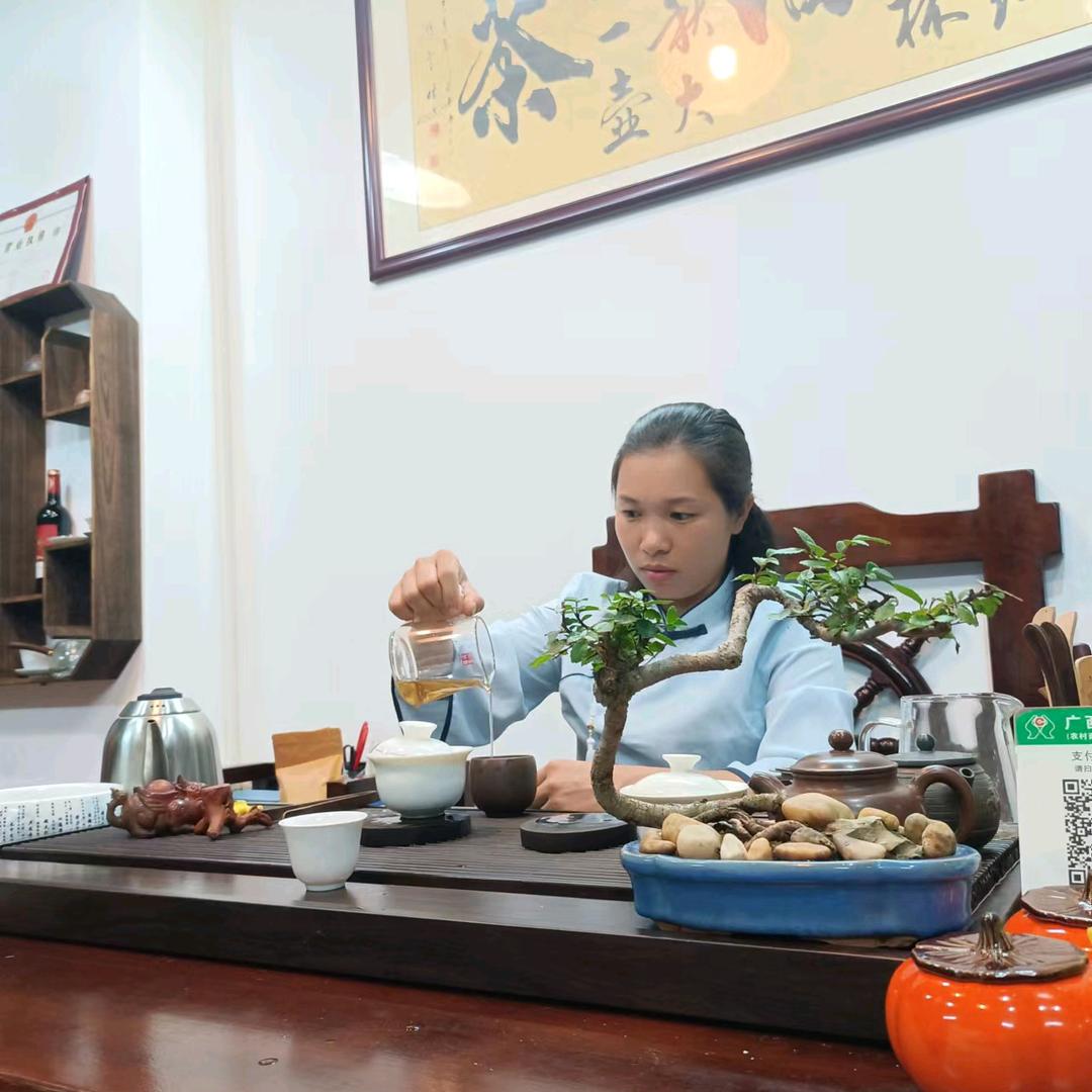 农村的女子（苍梧县和韵茶叶专业合作社）